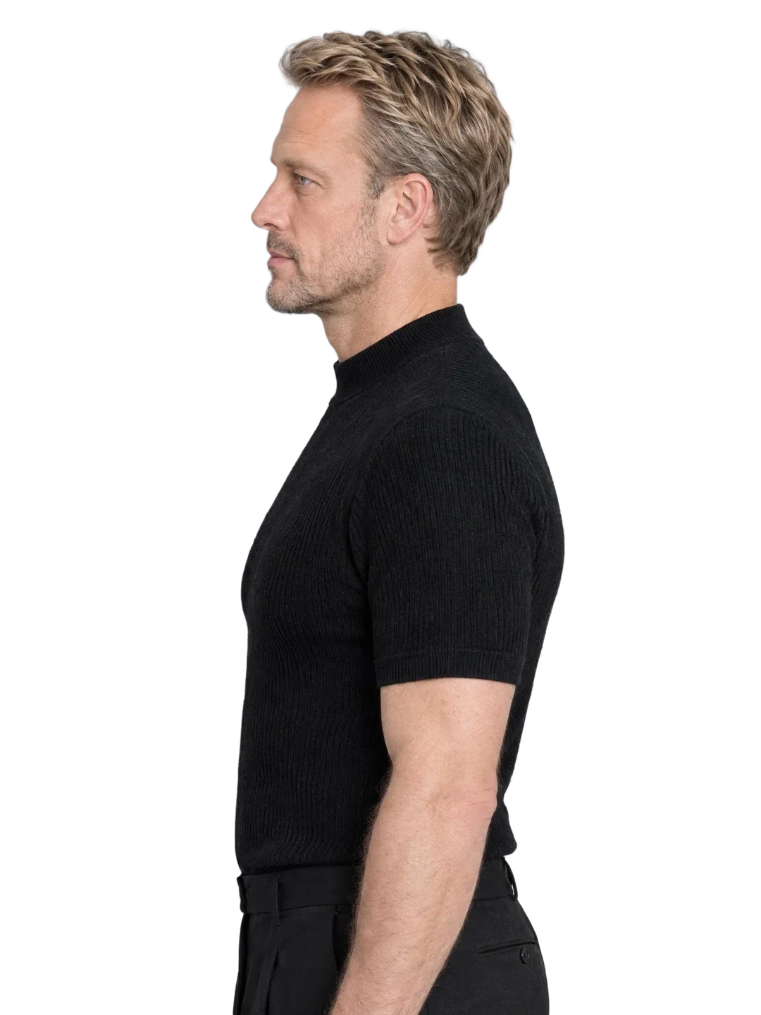 Benjamin Hartmann, left profile view