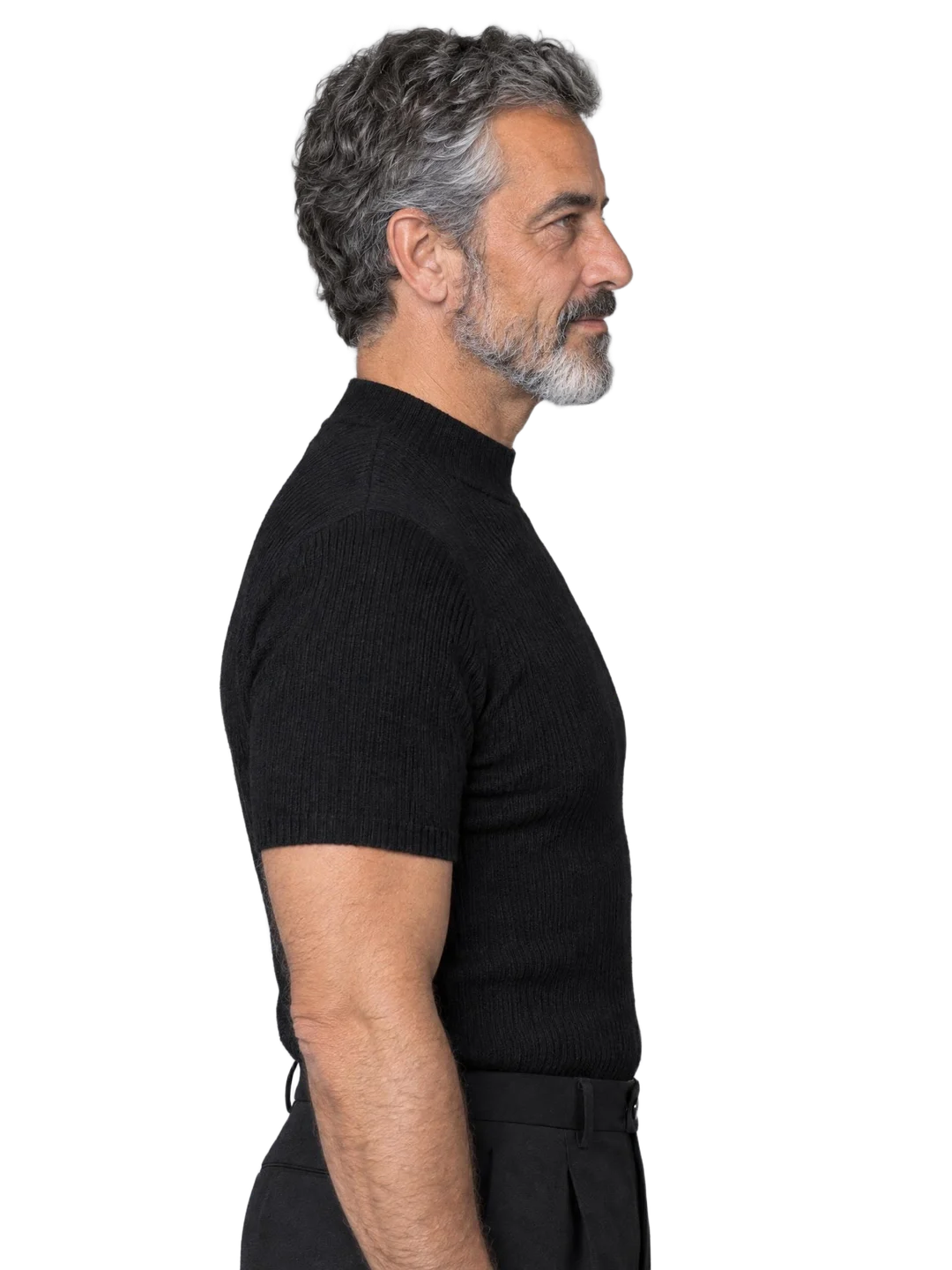 Carlos Mendes, right profile view