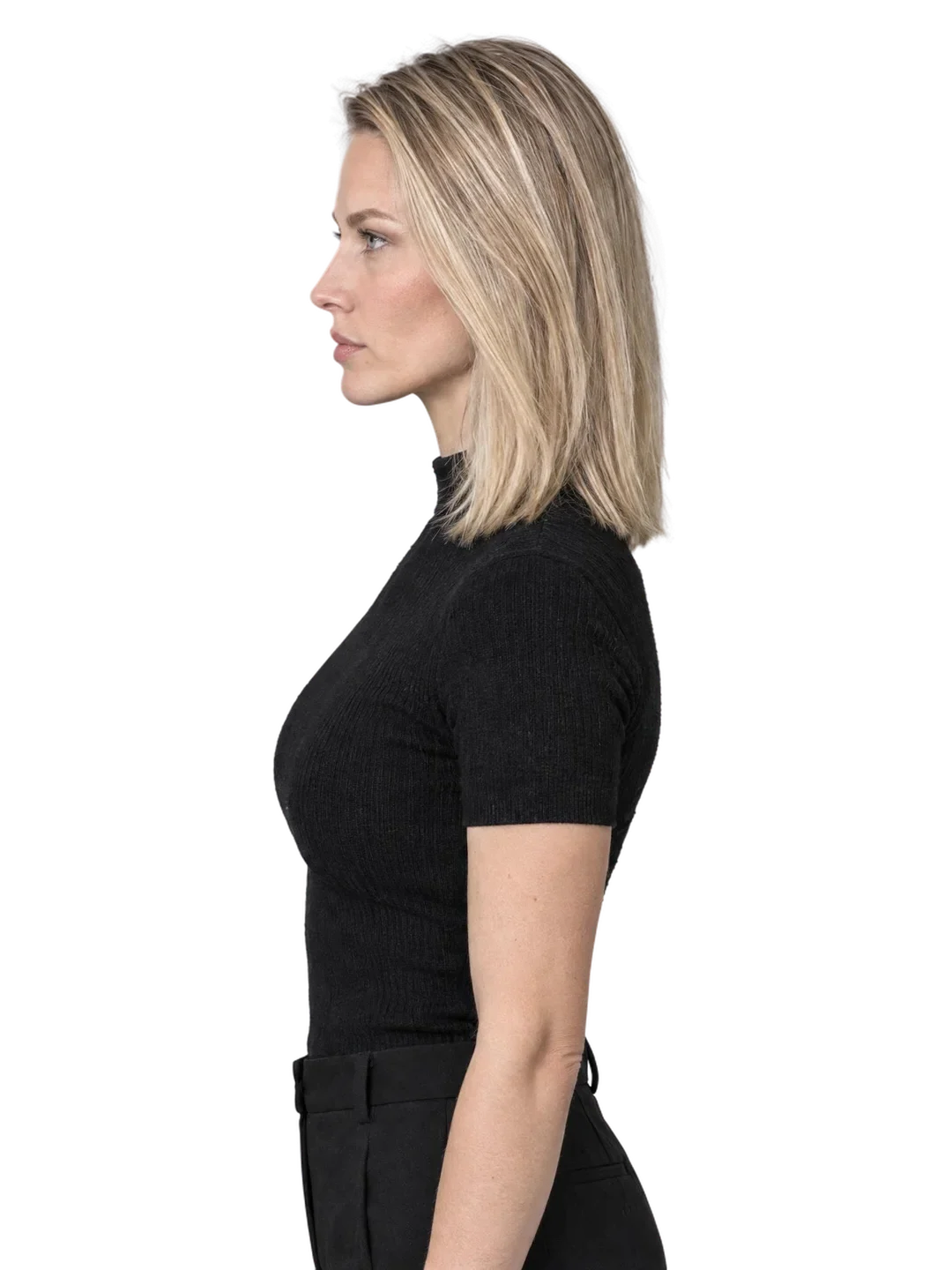 Elena Petrova, left profile view