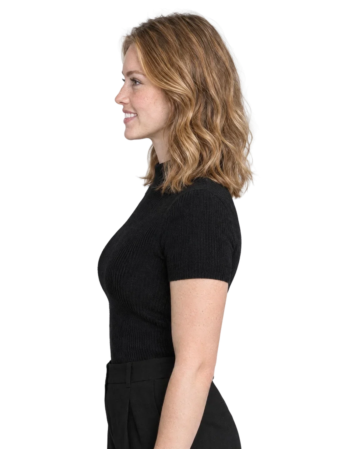 Hannah Ellery, left profile view