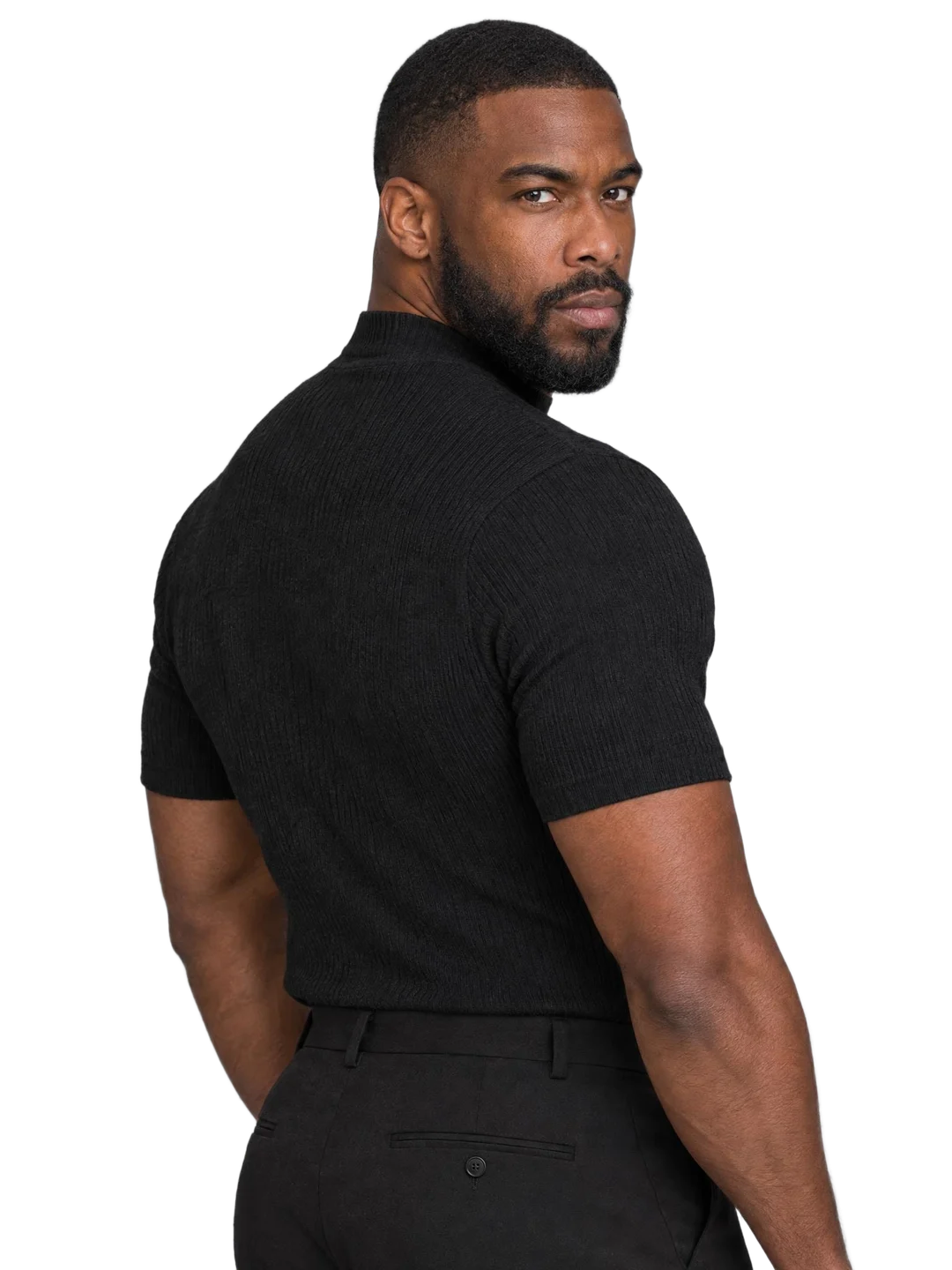 Jamal Rivers, over shoulder view