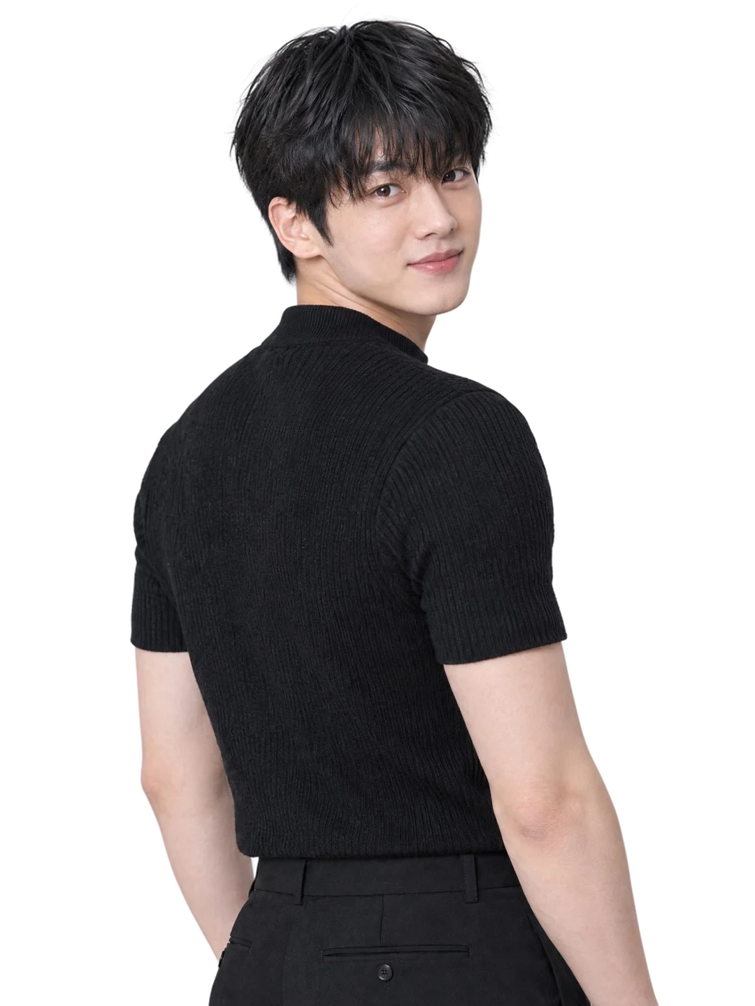 Ji-ho Lee, over shoulder view