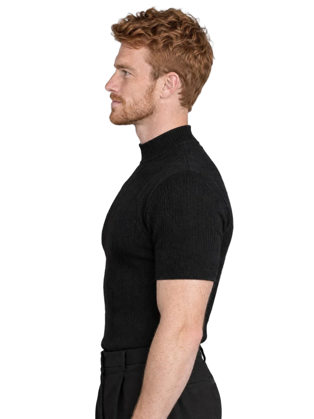 Liam O'Brien, left profile view