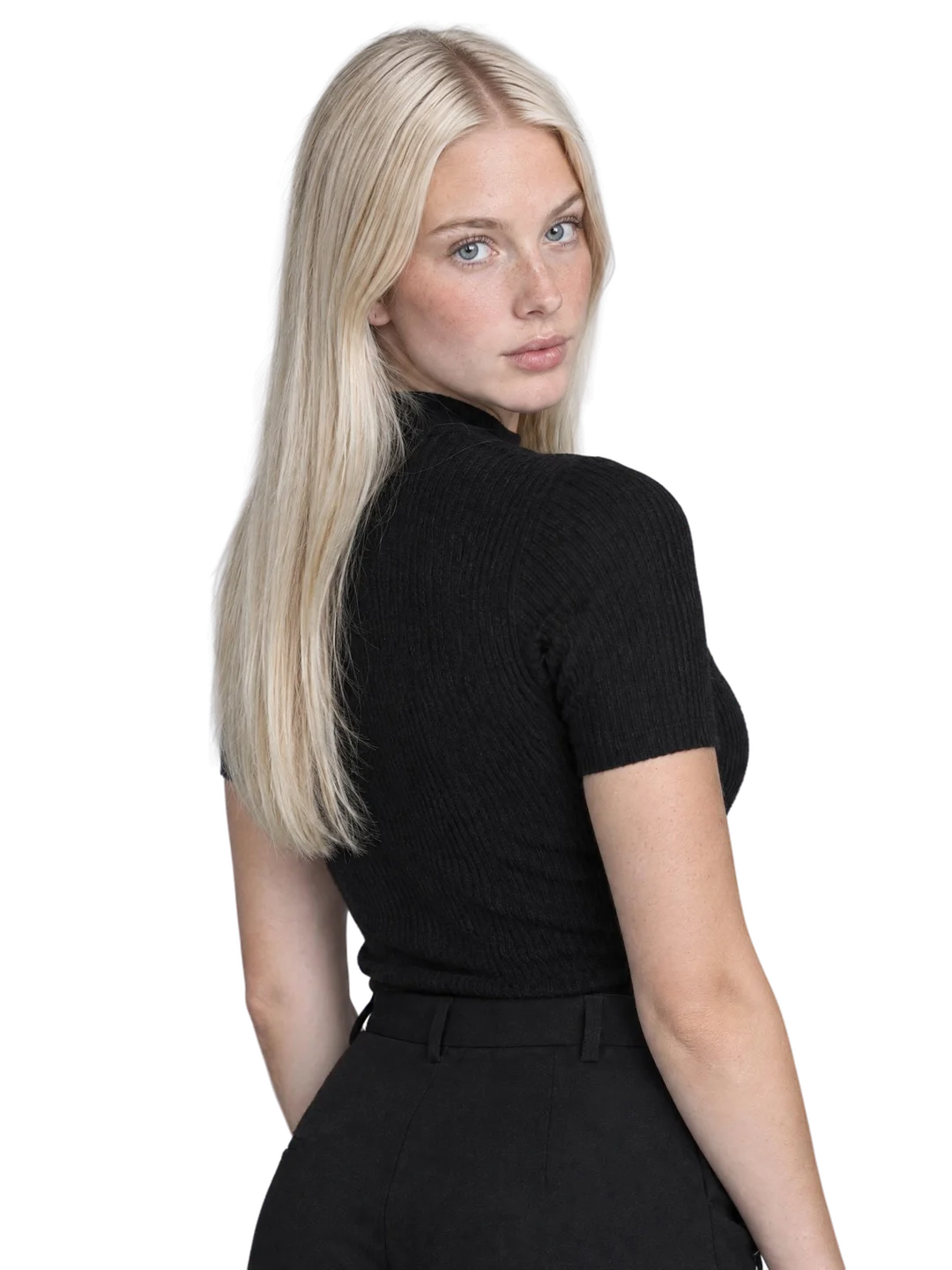 Maja Lindgren, over shoulder view