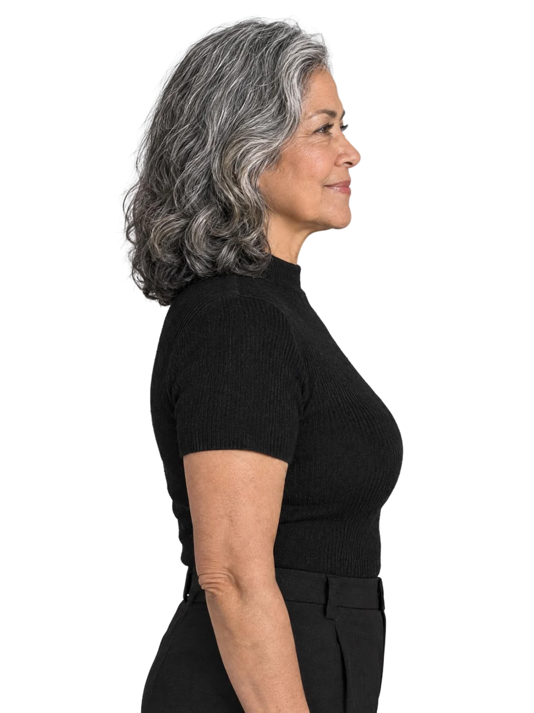 Rosa Delgado, right profile view