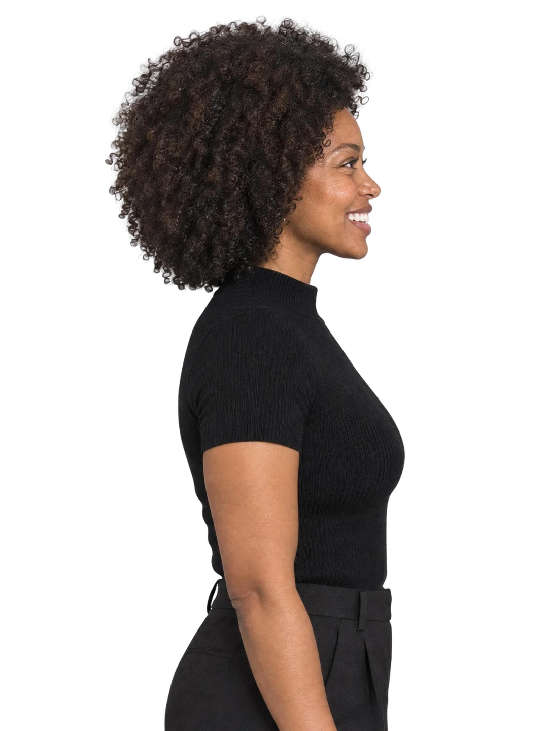 Tasha Coleman, right profile view