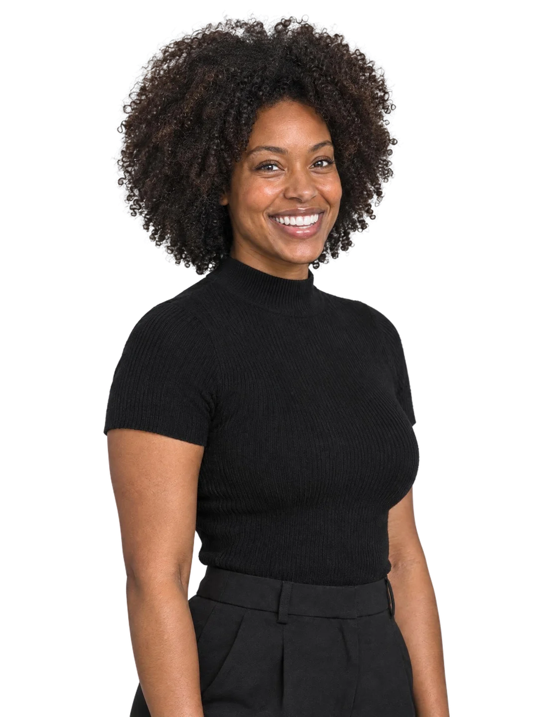 Tasha Coleman, right three-quarter view