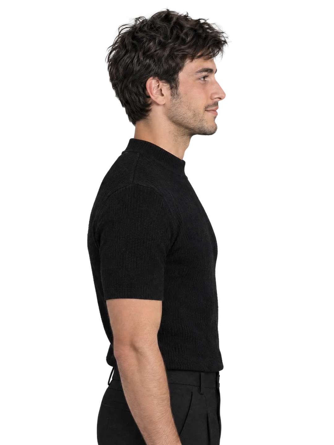 Tomás Herrera, right profile view