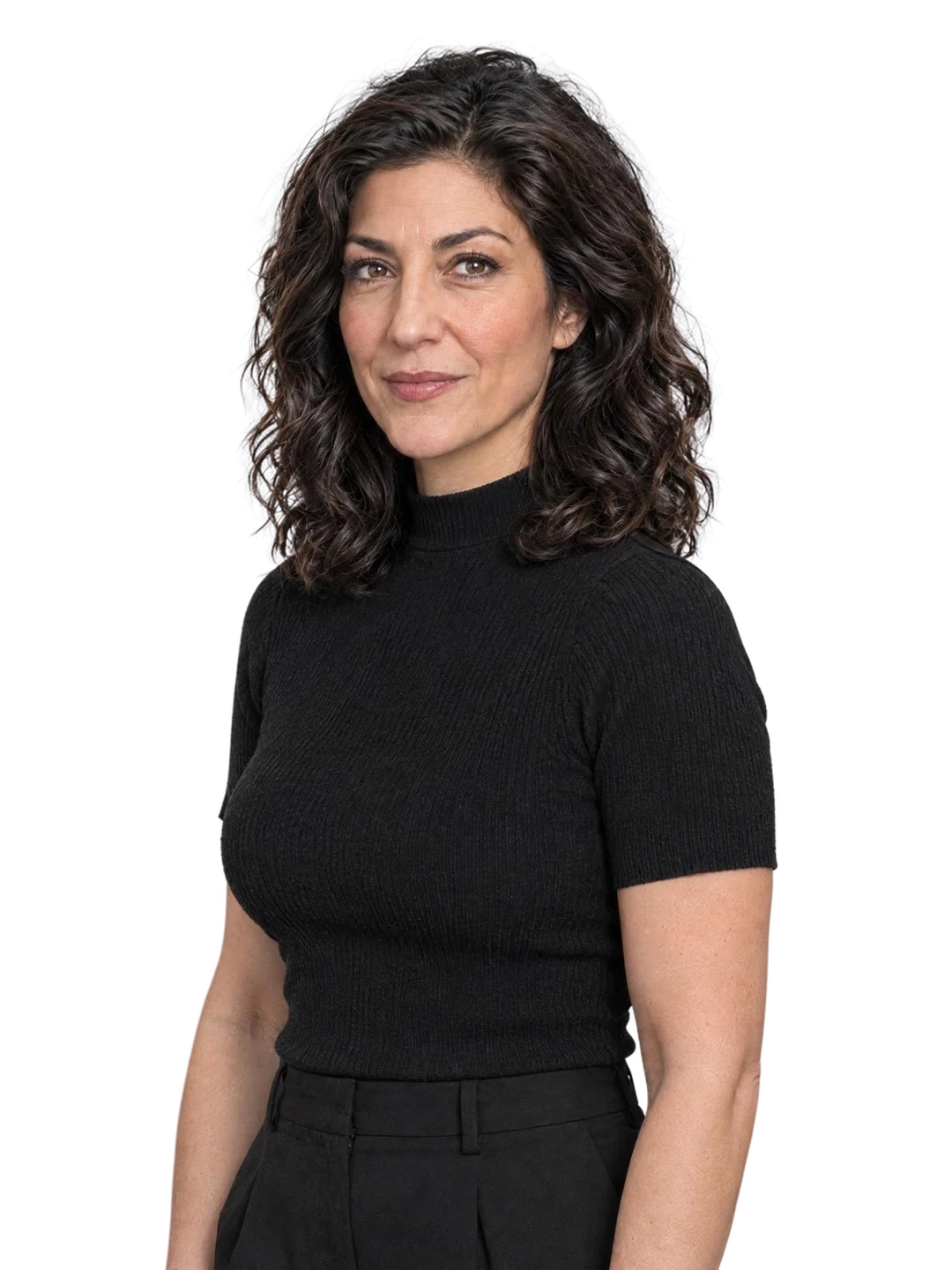 Yasmin Karimi, left three-quarter view
