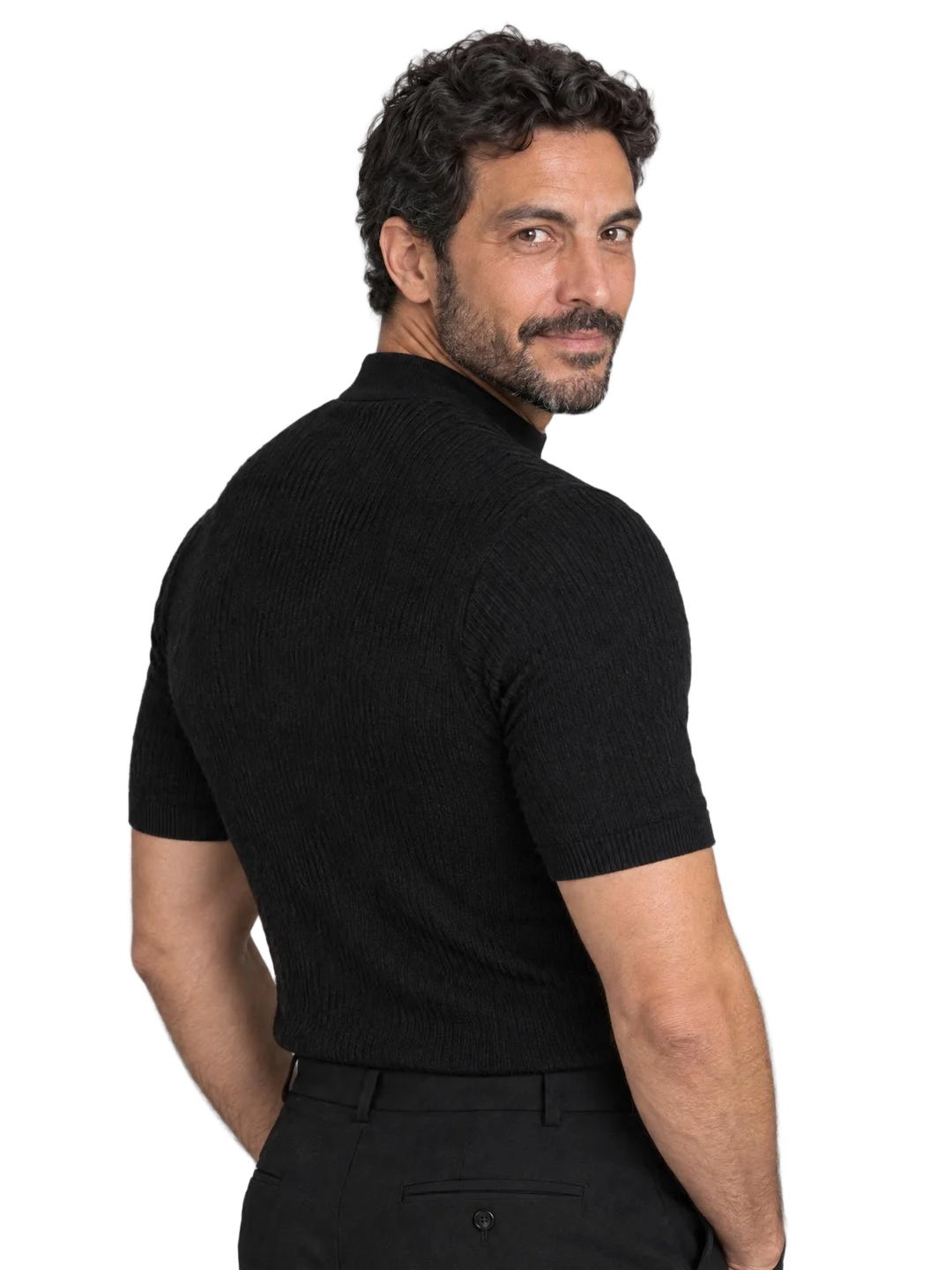 Youssef Amrani, over shoulder view