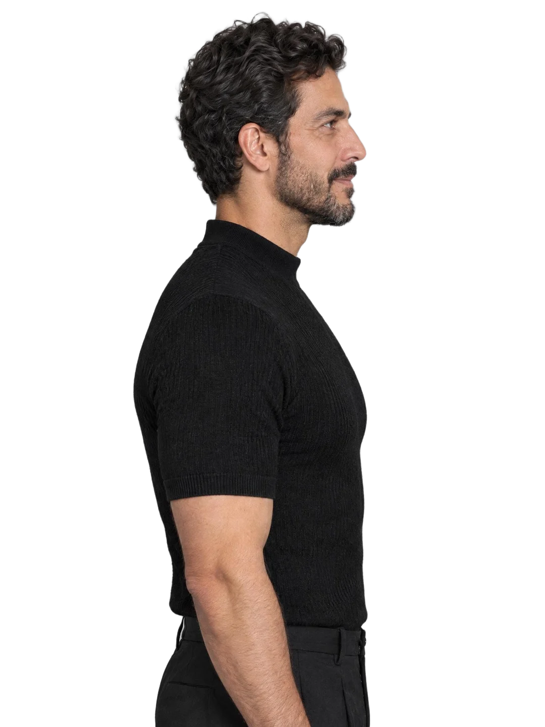 Youssef Amrani, right profile view