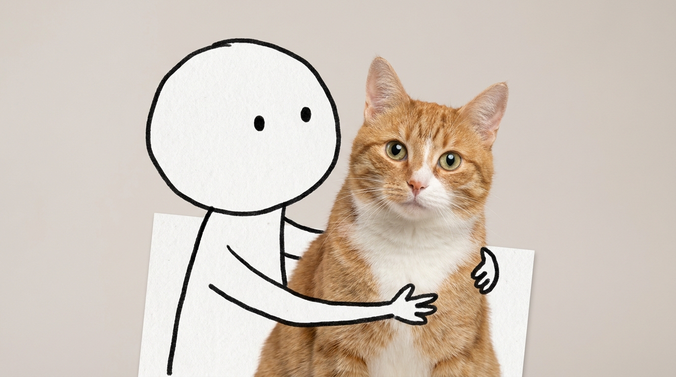 Sketch Buddy with Your Cat Clip Generator
