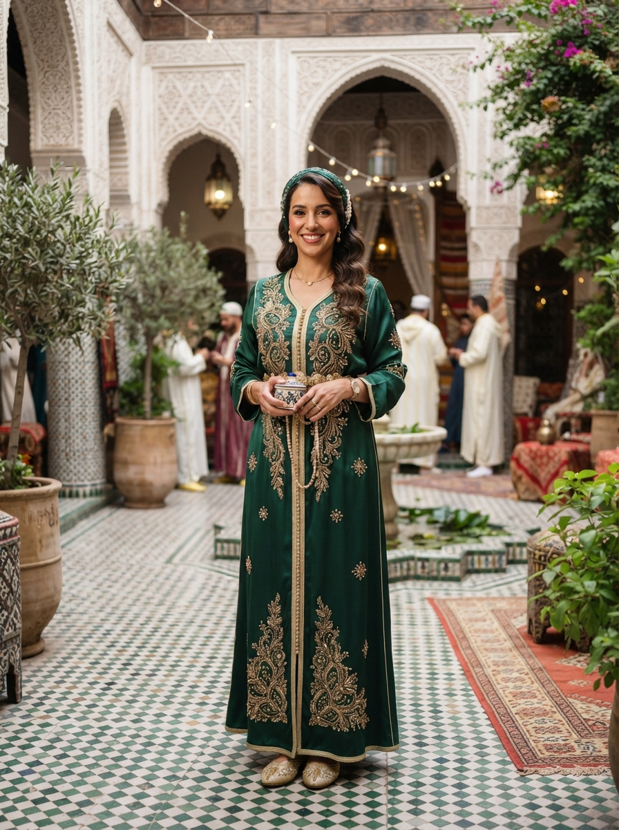 Eid Mubarak full-body story AI photo shoot idea created with imageat