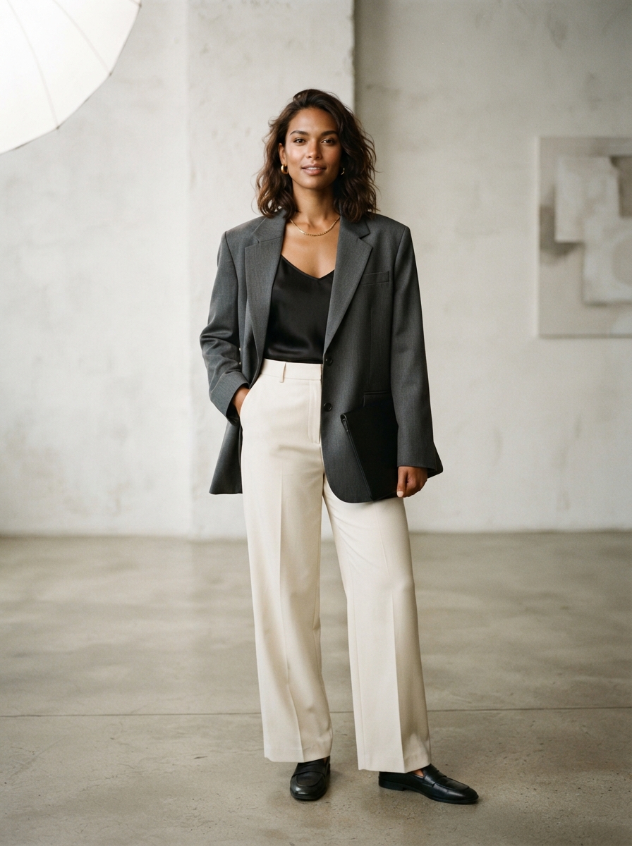 Fashion Editorial studio editorial AI photo shoot idea created with imageat