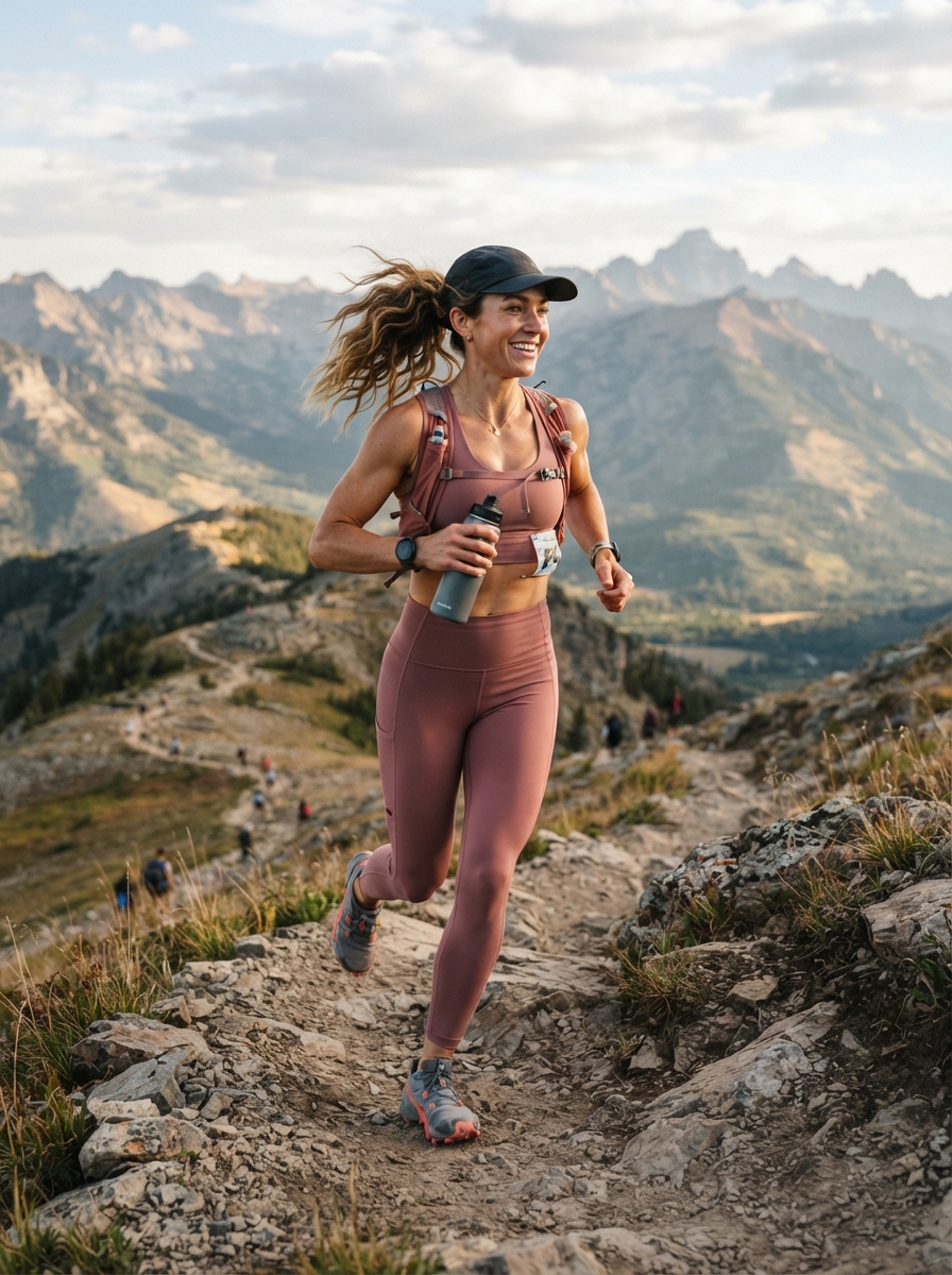 Fitness Influencer full-body story AI photo shoot idea created with imageat