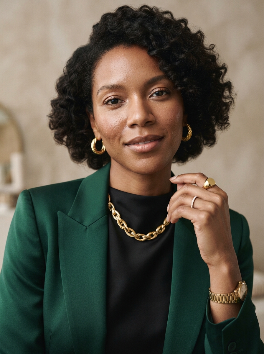 Jewelry Photography studio editorial AI photo shoot idea created with imageat