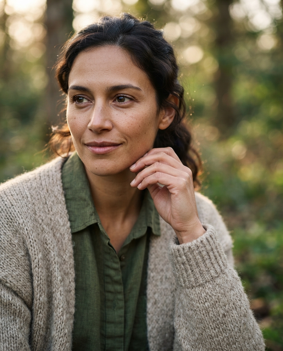 Nature Portraits cinematic close-up AI photo shoot idea created with imageat