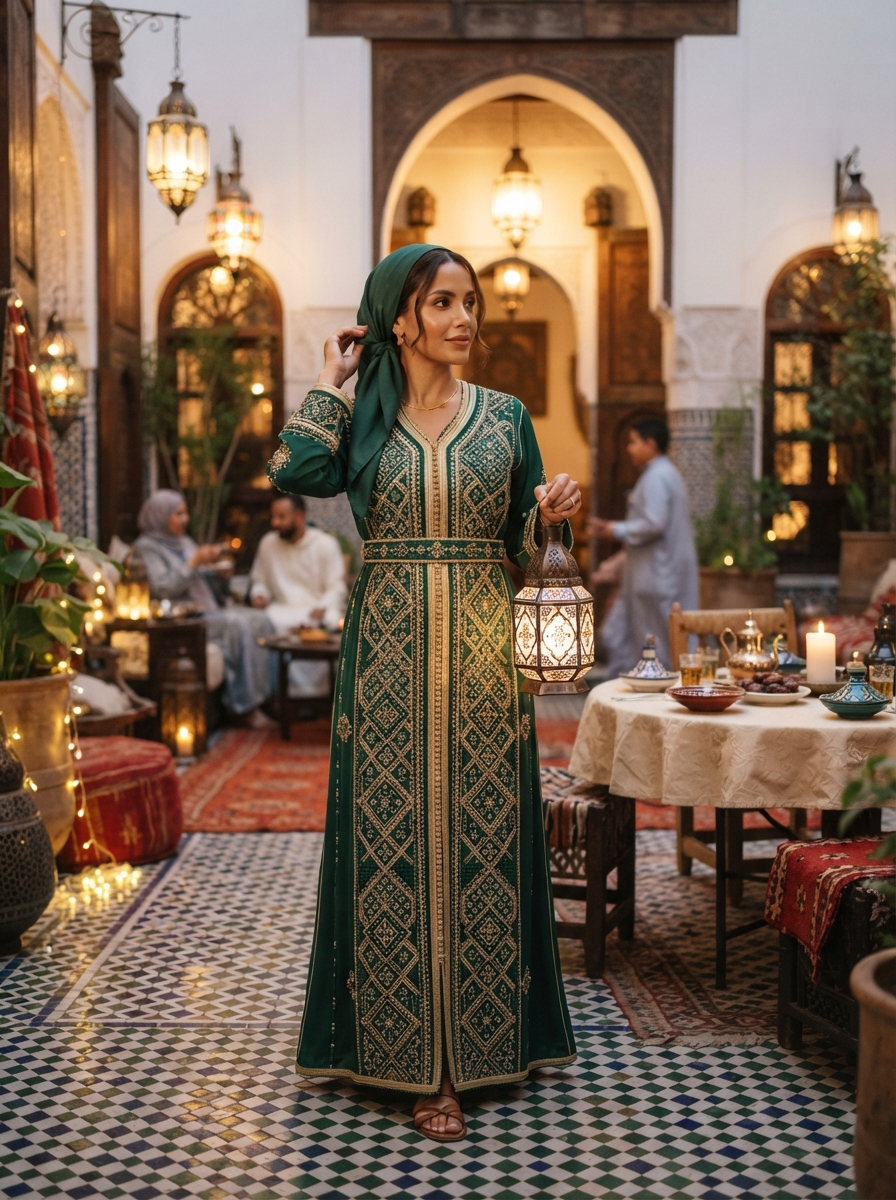 Ramadan full-body story AI photo shoot idea created with imageat