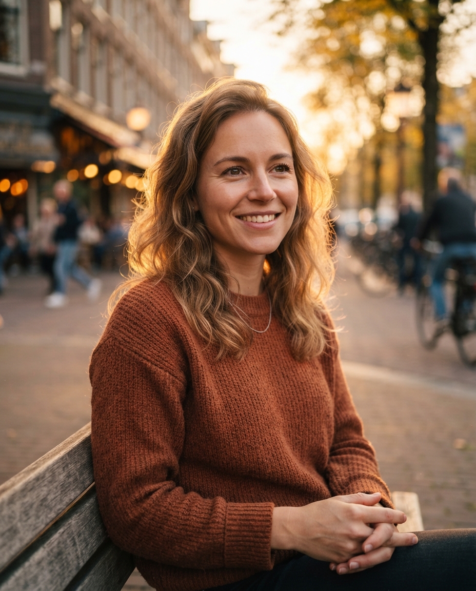YouTube Thumbnail golden hour AI photo shoot idea created with imageat