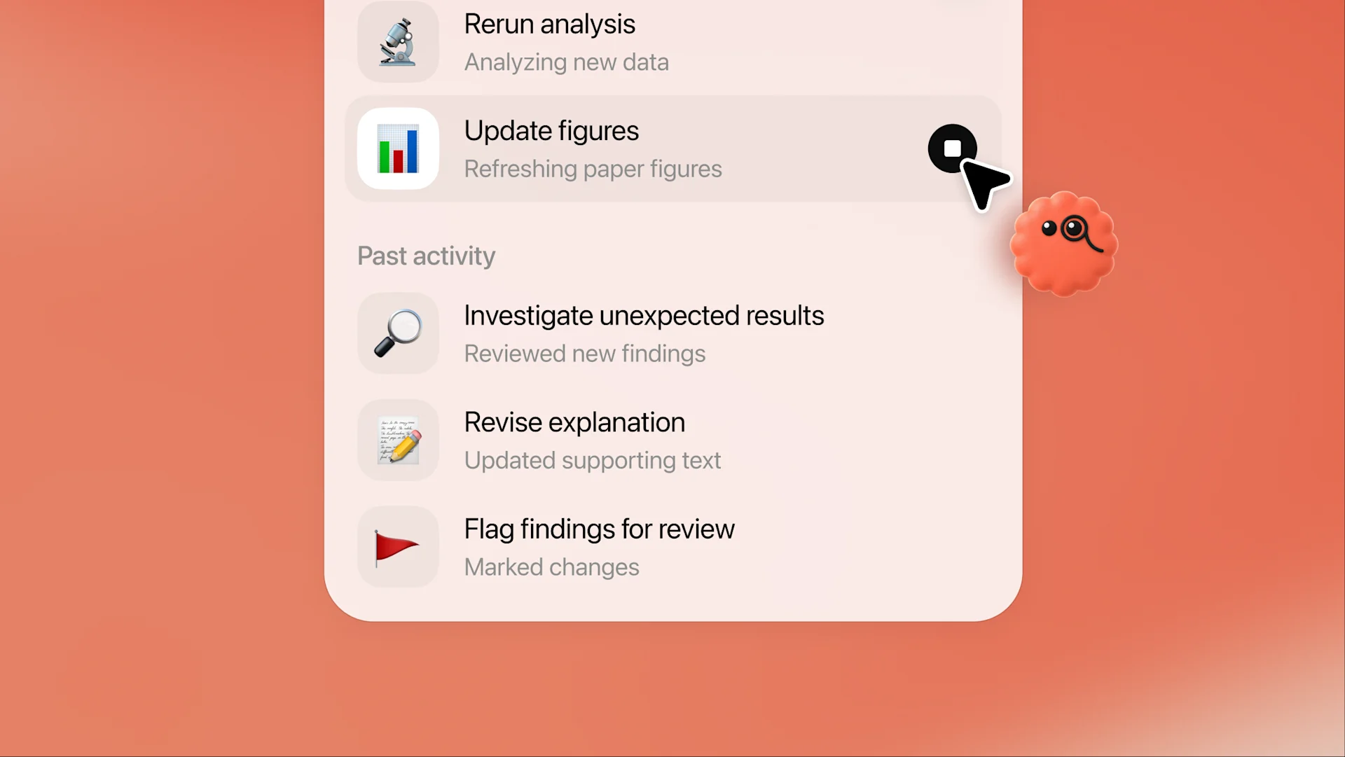 OpenAI Dots interface: Give it an ongoing goal