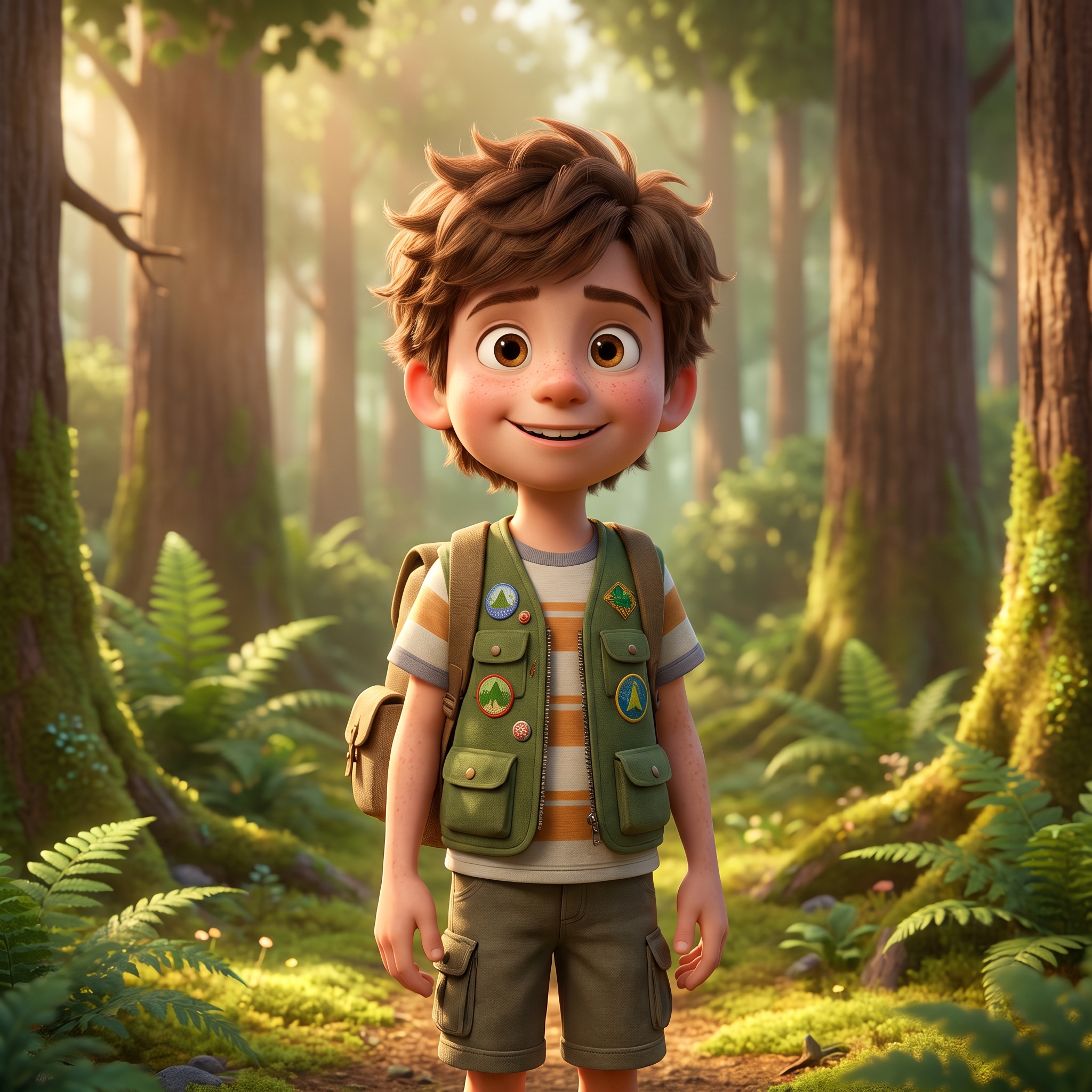 Source photo for Animated explorer
