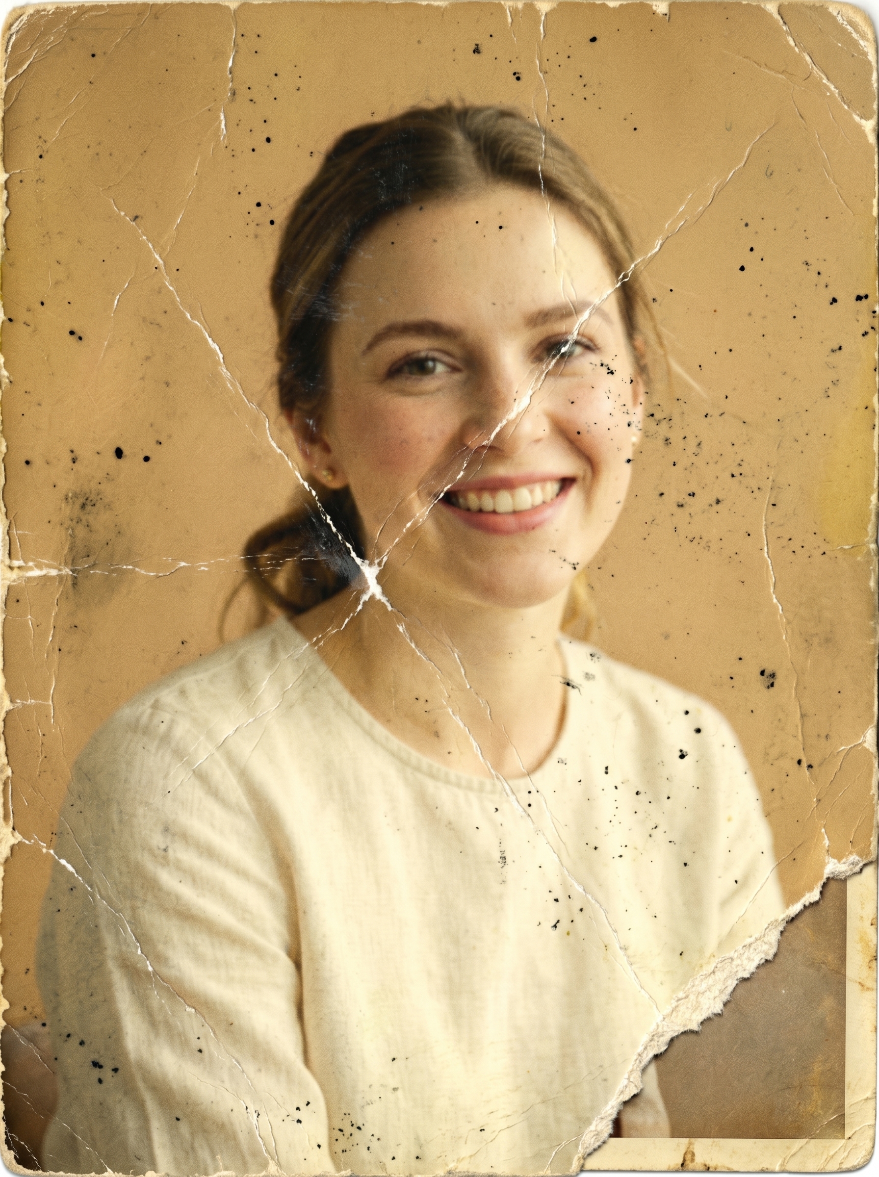 AI Old Photo Restoration example 4