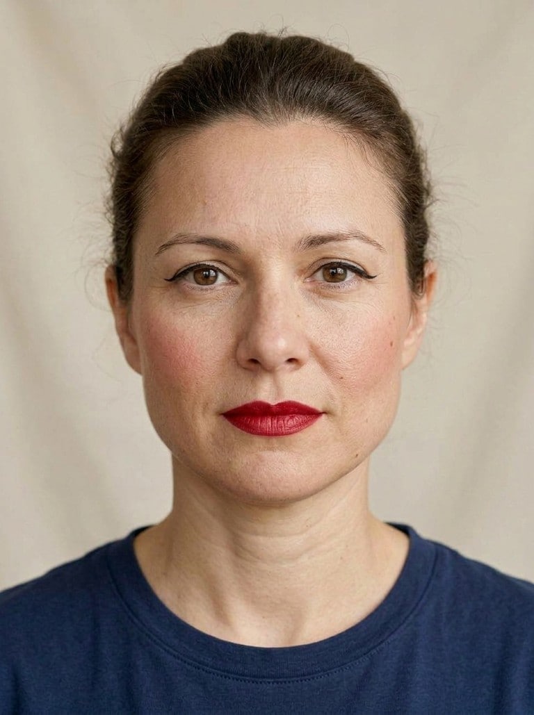 Makeup filter example — after