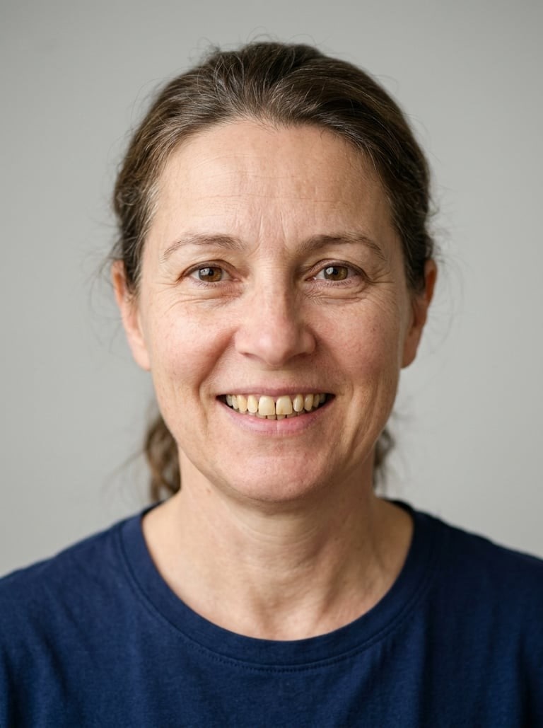 Brow lift example — before