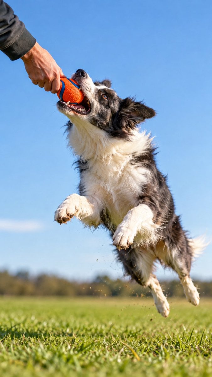 Example image 3 for Decisive Moment Hand and Animal Interaction Prompt