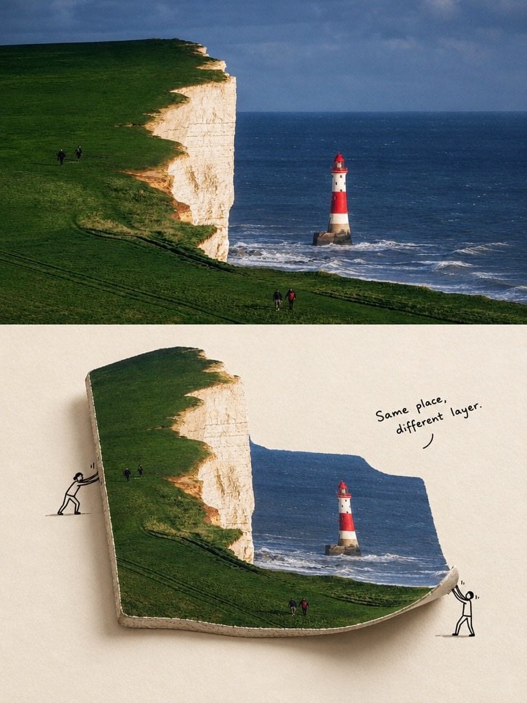 Example image 2 for Floating Paper Photo Scrapbook With Doodles Prompt