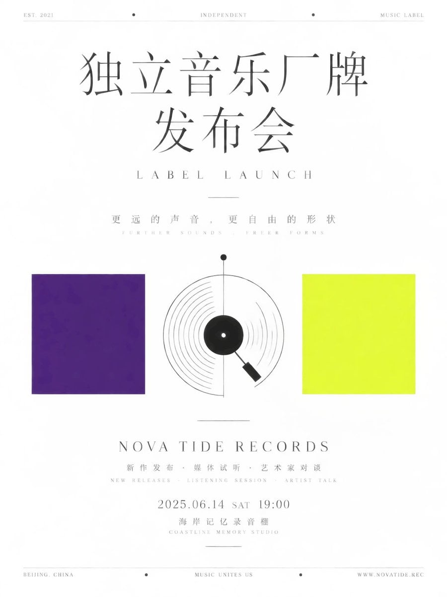 Example image 3 for Minimal Ceremonial Library Open Day Poster Prompt