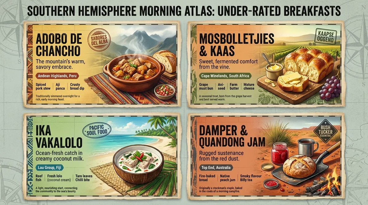 Example image 3 for Underrated Southern Hemisphere Breakfasts Poster Prompt