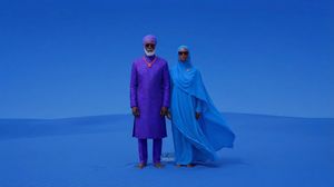 Example image 1 for Afrofuturist Fine Art Fashion Prompt