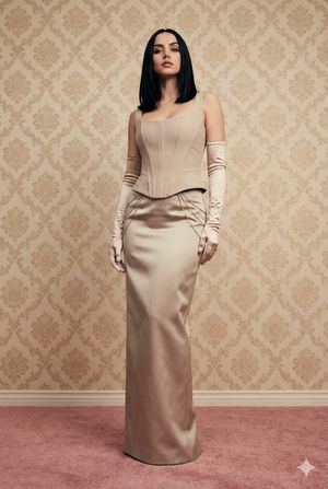 Example image 1 for High-Fashion Editorial Prompt for Ana de Armas