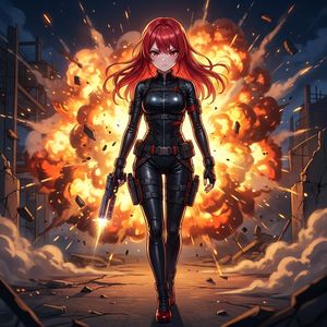 Example image 1 for AI Action Movie Poster Prompt