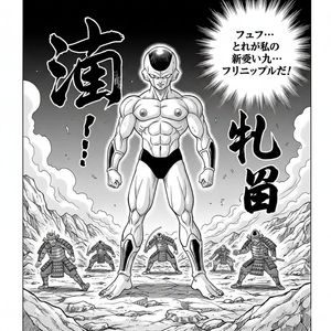 Example image 1 for Illustration Generation: Free the Nipple Theme