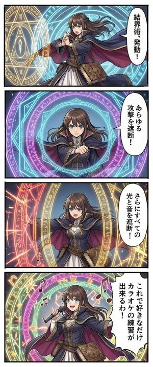 Example image 1 for Magic Barrier Technique Drawing Test