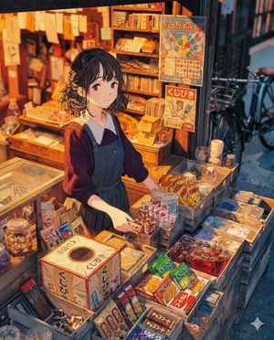 Example image 1 for To the Candy Shop Image Generation