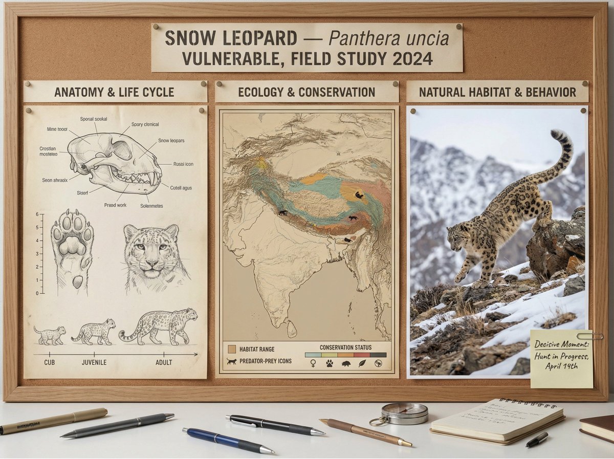 Example image 1 for Scientific field researcher's documentation board prompt