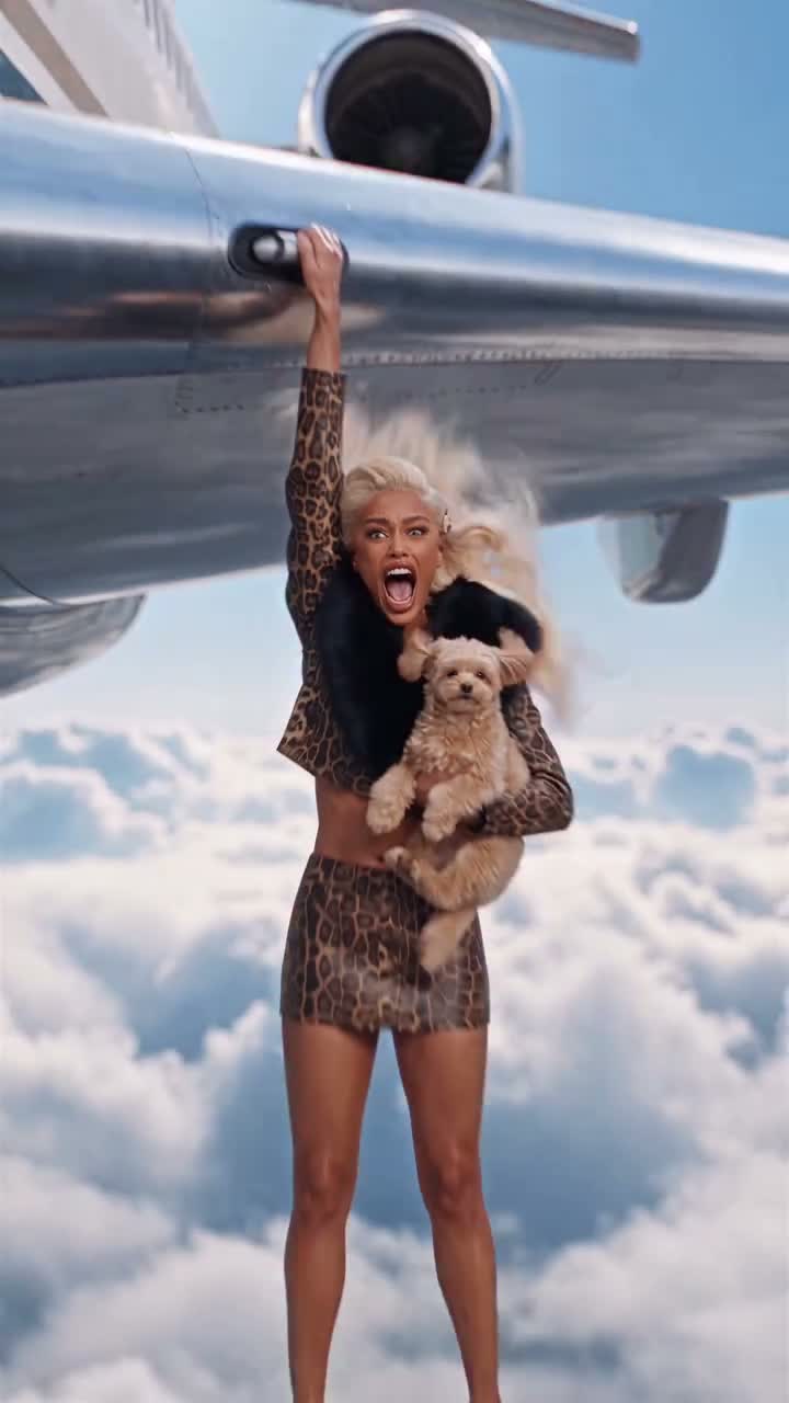 Airplane Face Swap AI Video AI photo example 2 created with imageat