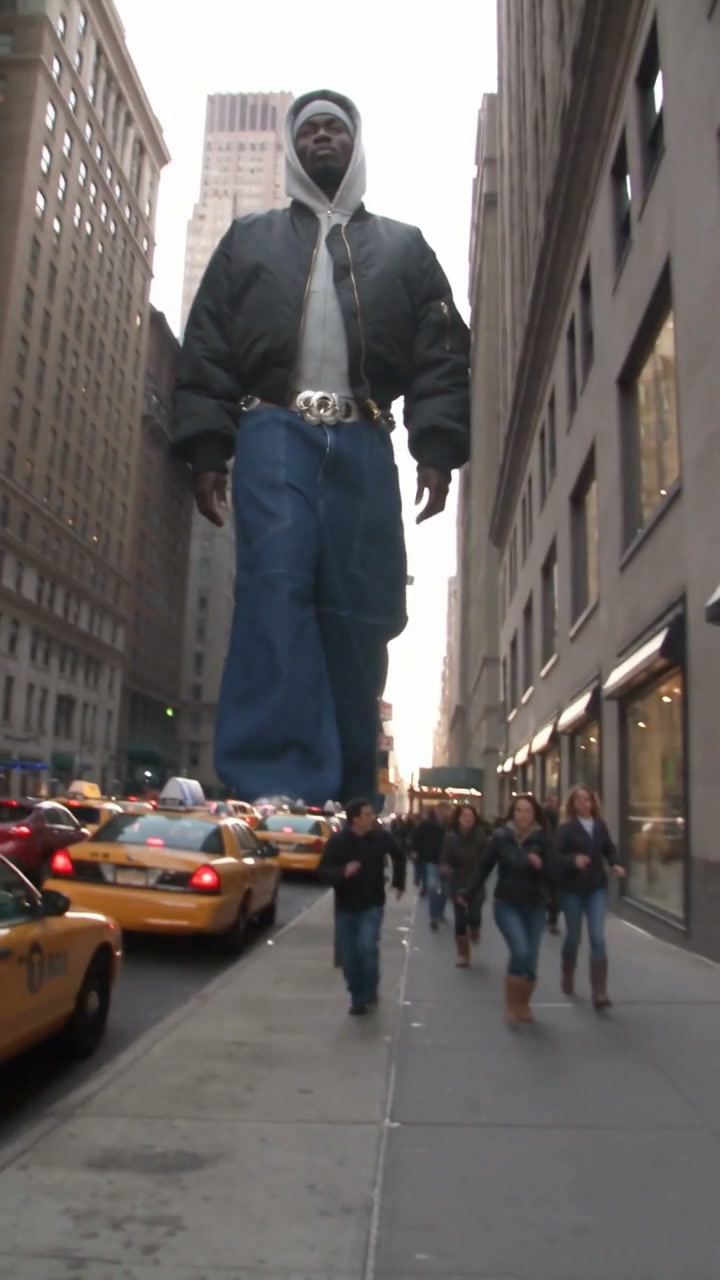 Giant City Walk AI photo example 1 created with imageat