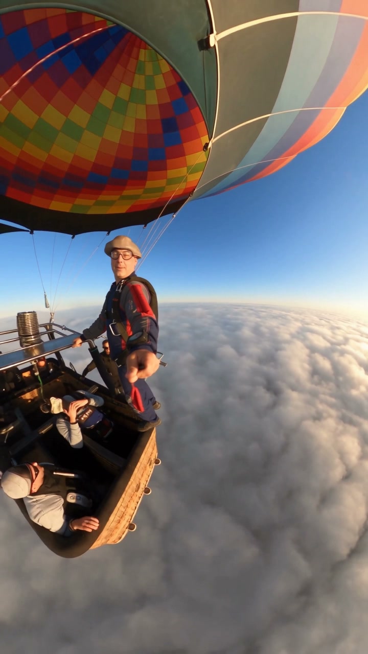 Skydiving AI Video AI photo example 2 created with imageat