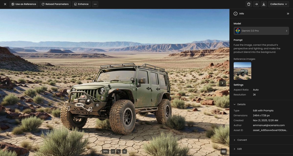 Example image 1 for Fuse the image, correct the product’s perspective and...