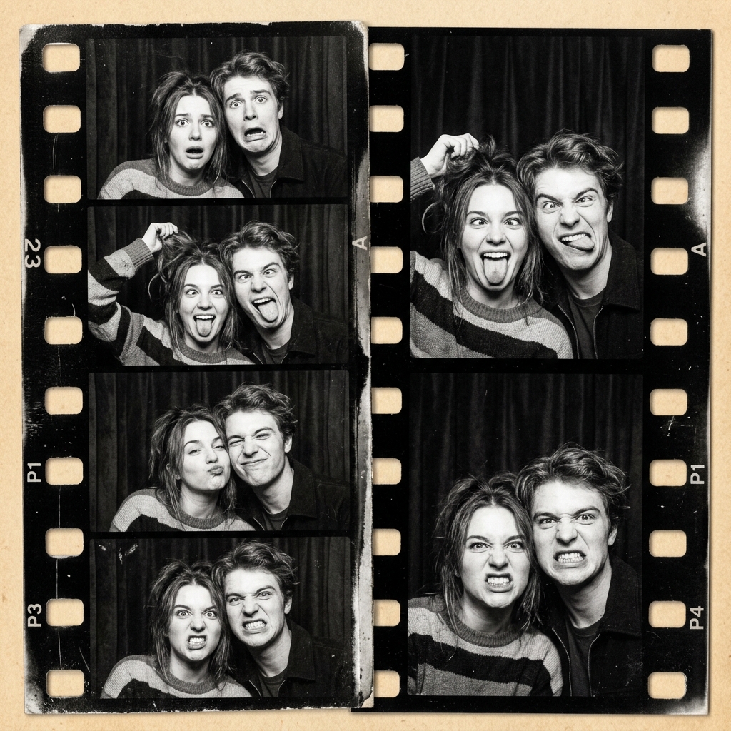 Vintage Photobooth Strip example 3